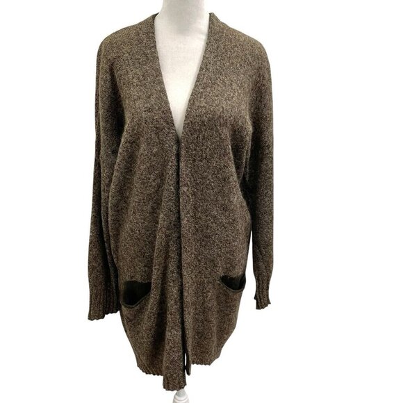 Pas de Calais Alpaca Mohair Wool Peruvian Knit Cardigan Sweater size Small - Picture 1 of 9